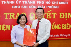 Bổ nhiệm nhân sự: TPHCM, Bình Dương, Thái Bình, Nghệ An, Gia Lai