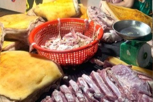 Kinh hoàng kho thực phẩm "bẩn" nhiễm dịch tả lợn châu Phi chờ tung ra thị trường Tết