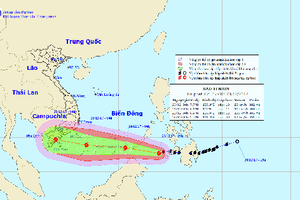 Thành phố Hồ Chí Minh chuẩn bị sẵn sàng ứng phó bão Tembin