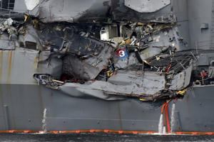 Mỹ công bố danh tính 7 thủy thủ thiệt mạng trong vụ tàu đâm khu trục