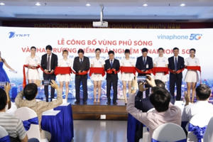 VNPT chính thức công bố vùng phủ sóng Vinaphone 5G tại Hà Nội và TP.HCM