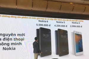 Nokia chính thức tung 3 smartphone giá chỉ từ 2,99 triệu đồng