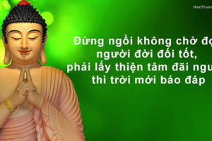 Khi phát tâm thiện nguyện thì vận mệnh cũng bắt đầu đổi thay