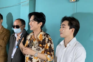 Đan Trường - Trung Quang tích cực làm từ thiện