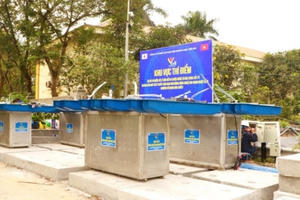 Chính thức thí điểm khử mùi bãi rác Nam Sơn bằng công nghệ Nhật Bản