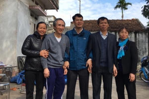 Cuộc hội ngộ bất ngờ và hạnh phúc giữa hai người tù oan Hàn Đức Long và Nguyễn Thanh Chấn