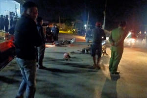 Hà Giang: Va chạm giữa 2 xe máy, 3 người thương vong