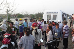 Nam Định: Đã tìm thấy 2 thi thể trong vụ 3 học sinh mất tích khi đang tắm biển