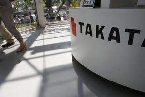 Hãng túi khí Takata bên bờ vực phá sản