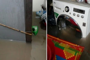 Con ngõ hễ mưa là ngập, dân “tố” công trình xây dựng làm hỏng cống