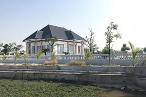 Hai biệt phủ xây trái phép trên đất nông nghiệp tại Hải Dương