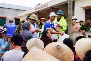 Dược phẩm Tâm Bình chung tay ủng hộ đồng bào miền Trung