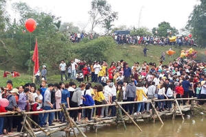 Bảo đảm an ninh trật tự lễ hội chợ Chuộng