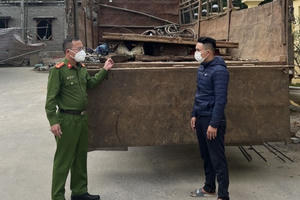 Thanh Hoá: Bắt giữ đối tượng trộm cắp hơn 5 tấn sắt