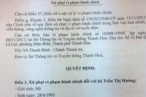 Phạt 5 triệu đồng vì xuyên tạc thông tin bắt cóc trẻ em trên mạng facebook