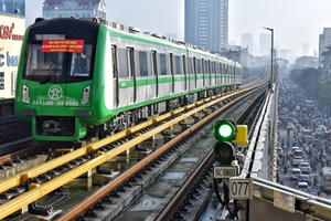 Đường sắt đô thị Cát Linh-Hà Đông chưa thể khai thác vào 30/4