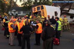 Tai nạn xe bus ở Mỹ, 6 trẻ em thiệt mạng