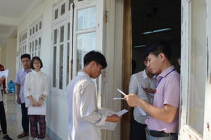 Quảng Ninh: Hơn 14 nghìn sĩ tử bước vào môn thi đầu tiên kỳ thi THPT quốc gia 2019