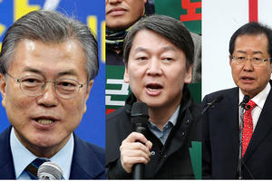 Hàn Quốc: Cuộc đua 'tam mã' tranh ghế tổng thống