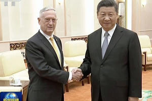 Biển Đông tiếp tục phủ bóng quan hệ Mỹ - Trung