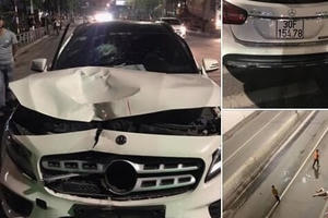 Tạm giữ hình sự lái xe Mercedes đâm hai phụ nữ tử vong ở hầm Kim Liên