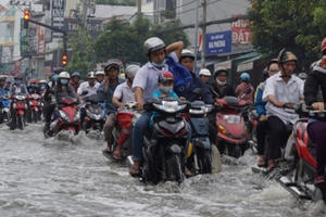 TP HCM chi gần 500 tỉ đồng xóa ngập đường Huỳnh Tấn Phát