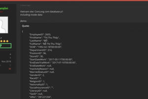 Hacker lại tung dữ liệu được cho là của Concung.com lên mạng, đe dọa FPT Shop