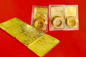 Giá vàng trong nước sáng 11/3 vượt mốc 187 triệu đồng/lượng