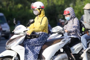 Miền Bắc, miền Trung nắng nóng đỉnh điểm