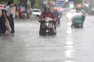 TP HCM: Mưa lớn kéo dài đến 27/5