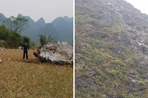 [CHÙM ẢNH] Cận cảnh những thiệt hại ban đầu trong trận động đất tại Cao Bằng