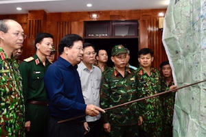 PTT Trịnh Đình Dũng chỉ đạo khẩn trưởng cứu hộ các nạn nhân bị vùi lấp trong vụ sạt lở đất kinh hoàng tại Quảng Nam