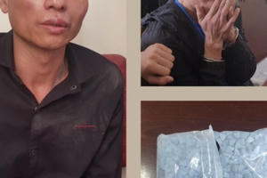 Tóm gọn 2 đối tượng đang giao dịch ma túy trong trại lợn