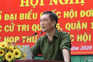 Viện trưởng Lê Minh Trí lại trả lời cử tri sau nhiều diễn tiến mới vụ Hồ Duy Hải Viện trưởng Lê Minh Trí lại trả lời cử tri sau nhiều diễn tiến mới vụ Hồ Duy Hải