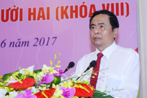 Ông Trần Thanh Mẫn giữ chức Chủ tịch Mặt trận Tổ quốc Việt Nam