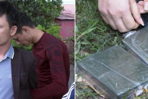 Thái Bình: Bắt giữ cặp vợ chồng vận chuyển trái phép 3 bánh heroin