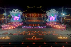 Xúc động Lễ cầu siêu, tưởng niệm 60 liệt sĩ thanh niên xung phong hi sinh đêm Noel Xúc động Lễ cầu siêu, tưởng niệm 60 liệt sĩ thanh niên xung phong hi sinh đêm Noel