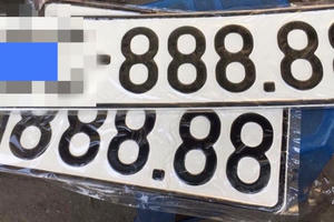 Bàn tay vàng trong làng bấm biển: Thanh niên vô tình được biển số ngũ quý 8 khi đăng ký xe tải