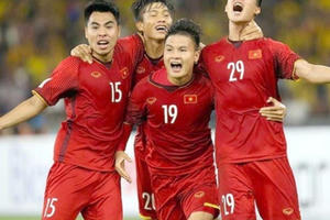 Không thi đấu, đội tuyển Việt Nam vẫn thăng tiến trên bảng xếp hạng FIFA