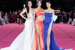 Dàn Hoa hậu, Á hậu diện váy áo cực gợi cảm trên thảm hồng chung kết HHVN 2020