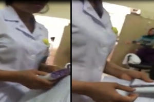 Vụ bác sĩ BV K cầm xấp phong bì: Đã chuyển hồ sơ sang cơ quan công an