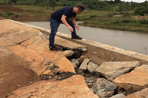 Gia Lai: Thủy lợi hơn 23 tỷ chưa nghiệm thu, hư hỏng do mưa nhiều?