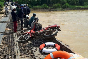 Lâm Đồng: Liên tiếp nhiều vụ tai nạn trên cây cầu Ông Thiều