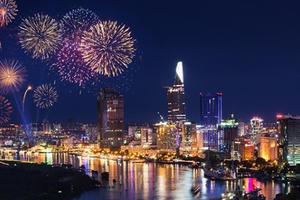 TP HCM: Lịch bắn pháo hoa chào mừng dịp tết Dương lịch và tết Nguyên đán Đinh Dậu 2017 mới nhất