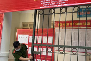 Triển khai đồng bộ các giải pháp bảo đảm an ninh, an toàn ngày hội bầu cử