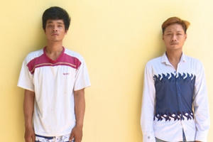 An Giang: Bắt 2 đối tượng gây ra hơn 10 vụ trộm xe máy