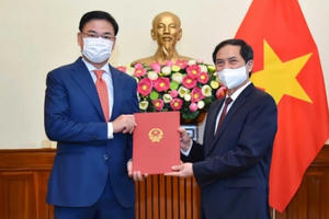Ông Phạm Quang Hiệu được bổ nhiệm làm Thứ trưởng Bộ Ngoại giao