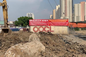 Xây dựng sai phép, dự án Paris Hoàng Kim bị chính quyền tuýt còi