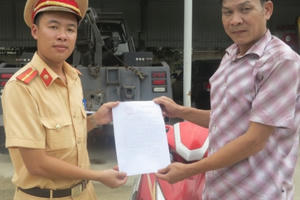 Mất xe máy ở Hải Phòng 5 năm sau tìm thấy ở Nghệ An