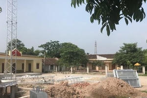 Hà Nam: Dựng trạm BTS tại sân nhà văn hóa thôn, dân kịch liệt phản đối Hà Nam: Dựng trạm BTS tại sân nhà văn hóa thôn, dân kịch liệt phản đối